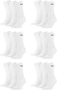 PUMA 18 Paar Sportsocken Tennis Socken Gr. 35-49 Unisex...