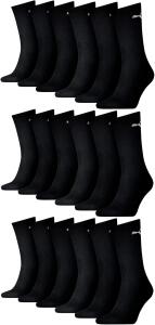 PUMA 18 Paar Sportsocken Tennis Socken Gr. 35-49 Unisex...