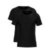 JOOP! 2er Pack Crew Rundhals Shirt schwarz E001