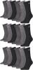 PUMA 18 Paar Sportsocken Tennis Socken Gr. 35-49 Unisex für sie und ihn, Farbe:207 anthracite/grey, Socken & Strümpfe:35-38