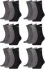PUMA 18 Paar Sportsocken Tennis Socken Gr. 35-49 Unisex für sie und ihn, Socken & Strümpfe:47-49, Farbe:207 anthracite/grey
