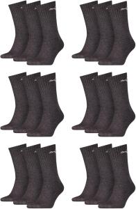 PUMA 18 Paar Sportsocken Tennis Socken Gr. 35-49 Unisex...