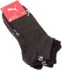 PUMA unisex Sneaker Socken Kurzsocken Sportsocken 261080001 3 Paar, Farbe:Schwarz, Menge:3 Paar (1x 3er Pack), Größe:47-49, Artikel:-200 black