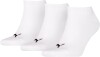 PUMA unisex Sneaker Socken Kurzsocken Sportsocken 261080001 3 Paar, Farbe:Weiß, Menge:3 Paar (1x 3er Pack), Größe:35-38, Artikel:-300 white