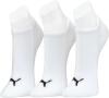 Puma 261080001 Socken, Unisex-Modell, 3er-Packung, 56996-47-50, Wei, 56996-47-50 47/49