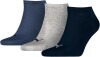 PUMA Herren Sneakersocken Invisible 3p Sneaker, Navy/Grey/Nightshadow Blue, 35-38 EU