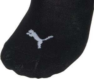 PUMA Damen Puma Unisex Sneaker Plain 3p Socken, Grau / Weiß Schwarz, 43-46 EU