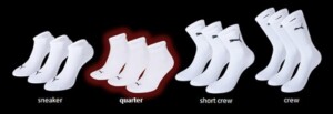 Puma Socken Quarter 3P,Weiß(300 - White),39/42,251015