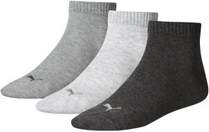 Puma Quarter 9 Paar Socken grau, Größe:47-49
