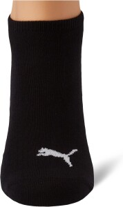 Puma Unisex Invisible Sneaker Knöchelsocken, 6er Pack, Unisex-Erwachsene, Schwarz, 35-38
