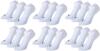 Puma Unisex - Erwachsene Sportsocken, 6er pack, weiß, 35-38, 251025