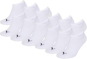 PUMA Unisex Sneakers Socken Sportsocken 6er Pack (white /...
