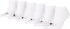 PUMA unisex Sneaker Socken Kurzsocken Sportsocken 261080001 6 Paar, Farbe:Weiß, Menge:6 Paar (2 x 3er Pack), Größe:47-49, Artikel:-300 white