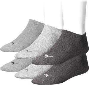 PUMA Unisex Invisible Sneaker Socken 6er Pack,...