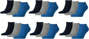 PUMA Unisex Invisible Sneaker Socken 6er Pack,...
