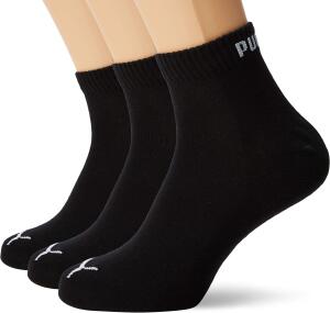 PUMA Unisex Quarter Quarters Sportsocken Kurz Socken 6...