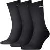 PUMA 6 Paar Unisex Crew Socks Socken Sportsocken MIT FROTTEESOHLE (Black,43-46)
