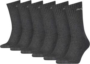 PUMA Unisex Sportsocken Cush Crew 6er Pack (39-42,...