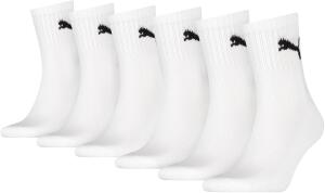 Puma Unisex Short Crew Socken Basic Sportsocken 6er Pack,...