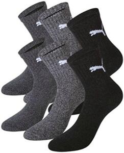 PUMA Unisex Short Crew Socks Socken Sportsocken MIT...