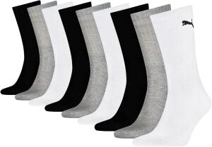 PUMA 9 Paar Sportsocken Tennis Socken Gr. 35-49 Unisex...