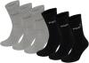 Puma Herren, Sportsocken, Puma Chaussettes multisport Homme Lot de 6 Paires, GR. 39 (Herstellergröße: 39-42 EU), Schwarz (black/grey)