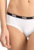 PUMA Damen Puma Womens (5 pakk) Hipster Panties, Black/White, S EU
