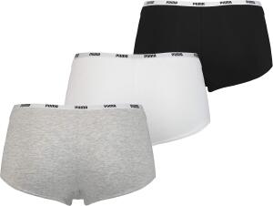 PUMA Damen Unterwäsche Unterhosen 3 Mini Shorts im...