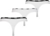 PUMA Frauen String Thong 3er Pack Höschen, Weiß, XS