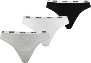 Puma Damen G-String-503008001 G-String, White/Grey/Black, S