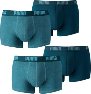 PUMA Boxershort Basic 4er Pack, Jeansblau, XL