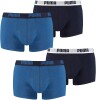 PUMA Boxershort Basic 4er Pack, Jeansblau, XL