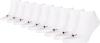 PUMA unisex Sneaker Socken Kurzsocken Sportsocken 261080001 9 Paar, 39-42, White (300)