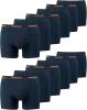 HEAD Herren Boxershorts Cotton Stretch 891003001 10er Pack, XL, 493 - Peacoat/Orange