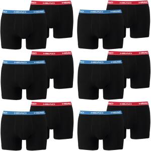 Head – Herren-Boxershort Basic, 12er-Pack XL blue /...