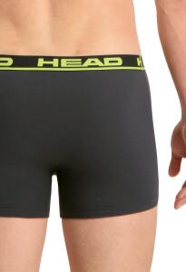 Head Herren Boxershorts Unterwäsche 8P (Phantom/Lime...