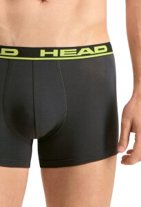 Head Herren Boxershorts Unterwäsche 8P (Phantom/Lime Punch, L)