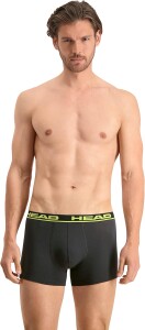 Head Herren Boxershorts Unterwäsche 8P (Phantom/Lime Punch, L)