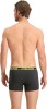 Head Herren Boxershorts Unterwäsche 8P (Phantom/Lime Punch, L)