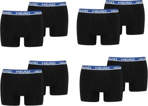 Head Herren Boxershorts Unterw?sche 8P (Black/Blue, XL)