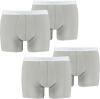 HEAD 4 er Pack Herren Boxer Boxershorts Basic Pant Unterwäsche, Farbe:400 - Grey, Bekleidungsgröße:S