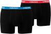 Head Boxershorts für Herren, Basic, 2 Stück S rot / blau