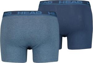 Head Herren Boxer Short Underwear (6er Pack) (L, Blue Heaven/Blue Heaven)