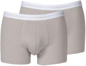 Head Boxershorts für Herren, Basic, 2 Stück, grau