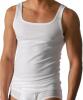 Mey Herren Unterhemd - Noblesse 2800 - Weiß - Größe 8 - Shirt aus reiner Baumwolle - Tank Top ohne Seitennähte - Feinripp - Maschinenwäsche bis 95 Grad