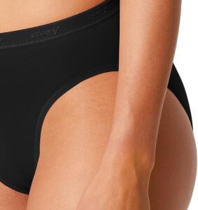 Mey 2er Pack Damen Jazzpants – Größe 38 – Schwarz – Slip mit hochelastischen Nähten – Unterhose aus supergekämmter Pima-Baumwolle – Unterwäsche – 89603 of