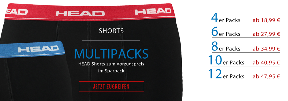 HEAD Multipacks